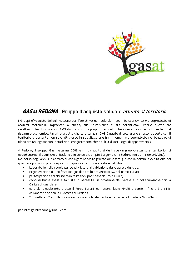 presentazione  breve GASAT 2024 per sito IncontraReDona